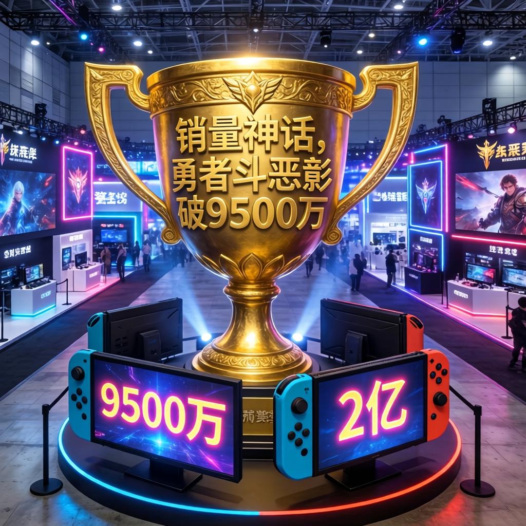 JRPG销量神话，勇者斗恶龙破9500万，最终幻想竟超2亿