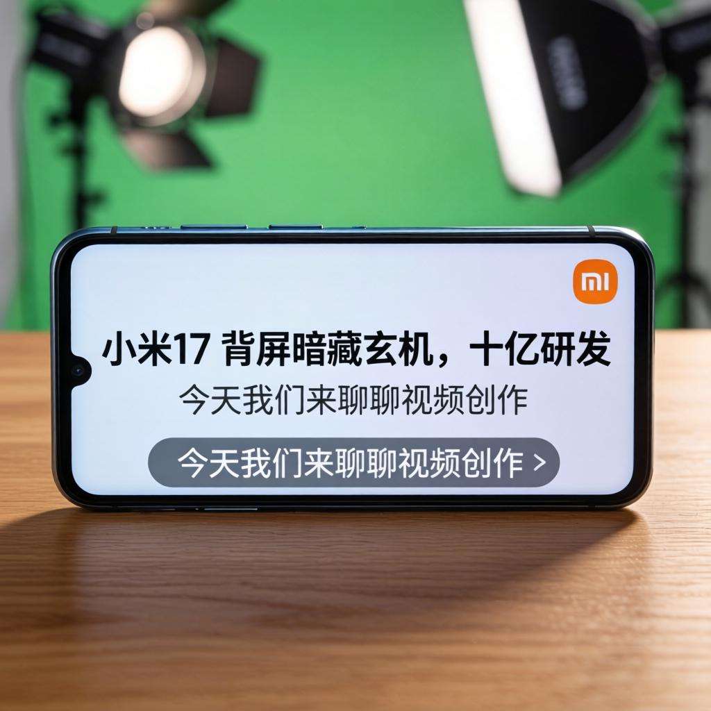 小米17 Pro背屏暗藏玄机，十亿研发竟只为这个功能