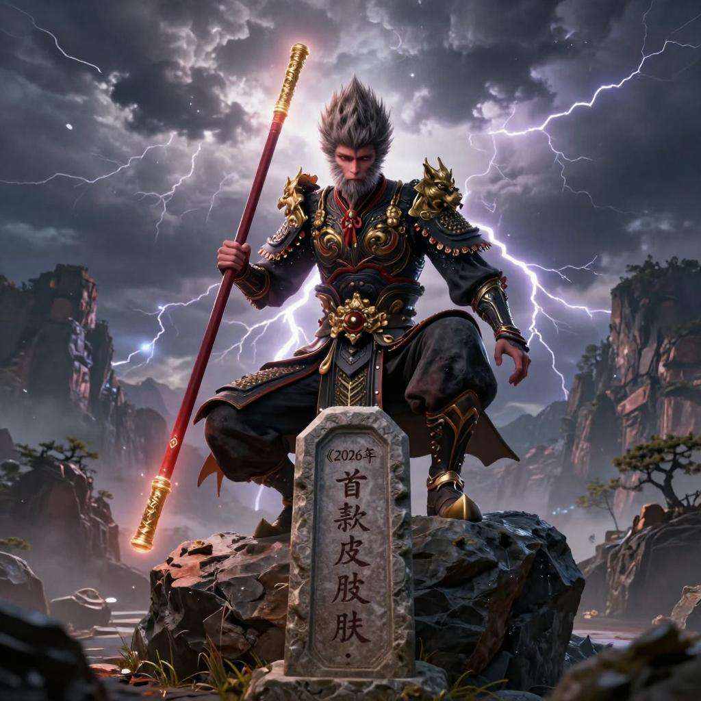 《王者荣耀》2026年首款皮肤：野性正义的孙悟空！