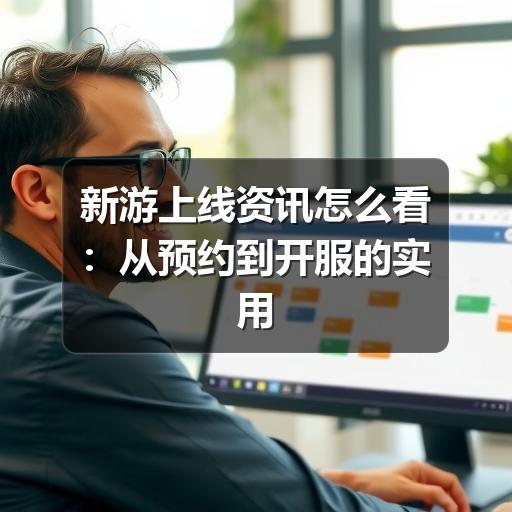 新游上线资讯怎么看：从预约到开服的实用指南