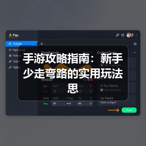 手游攻略指南：新手少走弯路的实用玩法思路