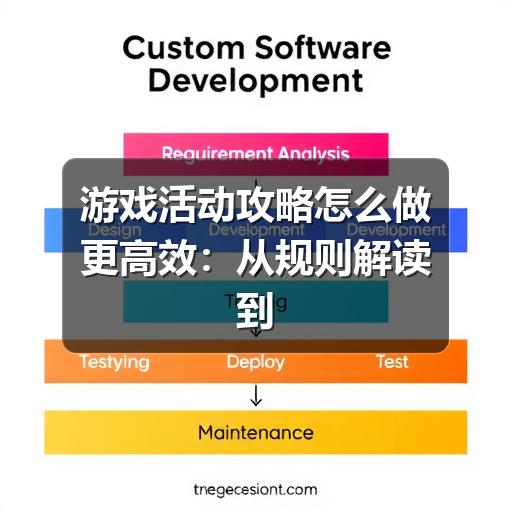 游戏活动攻略怎么做更高效：从规则解读到奖励规划