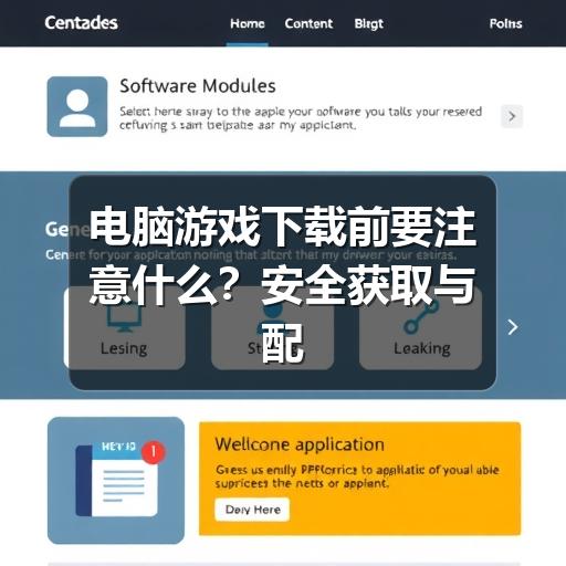 电脑游戏下载前要注意什么？安全获取与配置判断指南