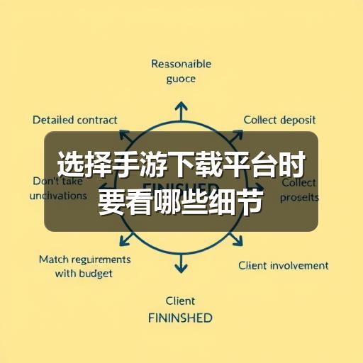选择手游下载平台时要看哪些细节