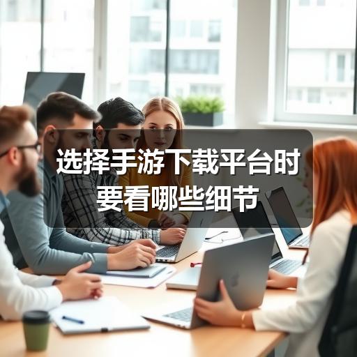 选择手游下载平台时要看哪些细节
