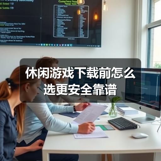 休闲游戏下载前怎么选更安全靠谱