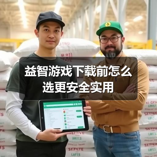 益智游戏下载前怎么选更安全实用