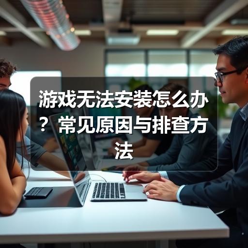 游戏无法安装怎么办？常见原因与排查方法