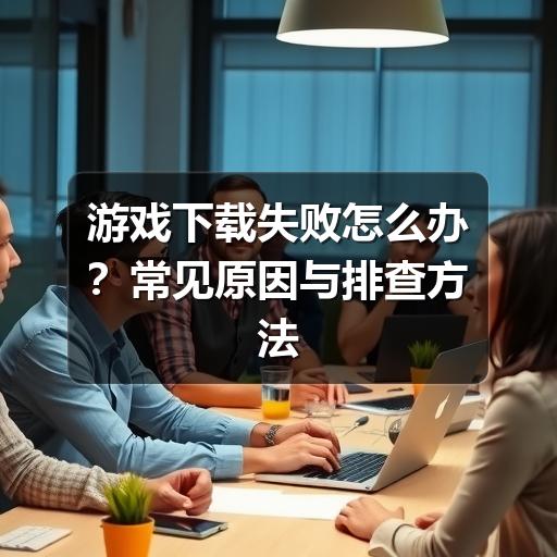 游戏下载失败怎么办？常见原因与排查方法