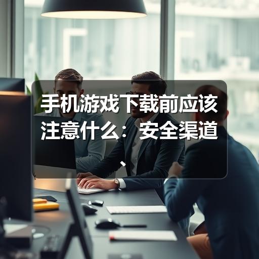手机游戏下载前应该注意什么：安全渠道、版本判断与避坑建议