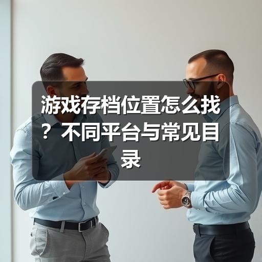游戏存档位置怎么找？不同平台与常见目录整理