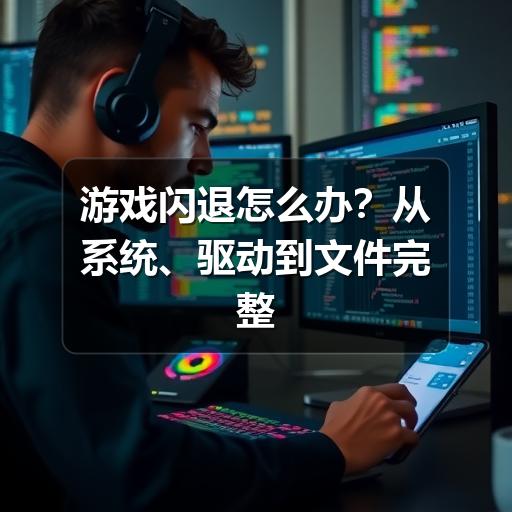 游戏闪退怎么办？从系统、驱动到文件完整性的排查方法