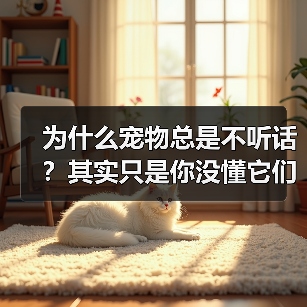 为什么宠物总是不听话?其实只是你没懂它们的心理(图1) 为什么宠物总是不听话?其实只是你没懂它们的心理(图1)